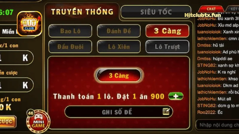 Đánh Đề 3 Càng