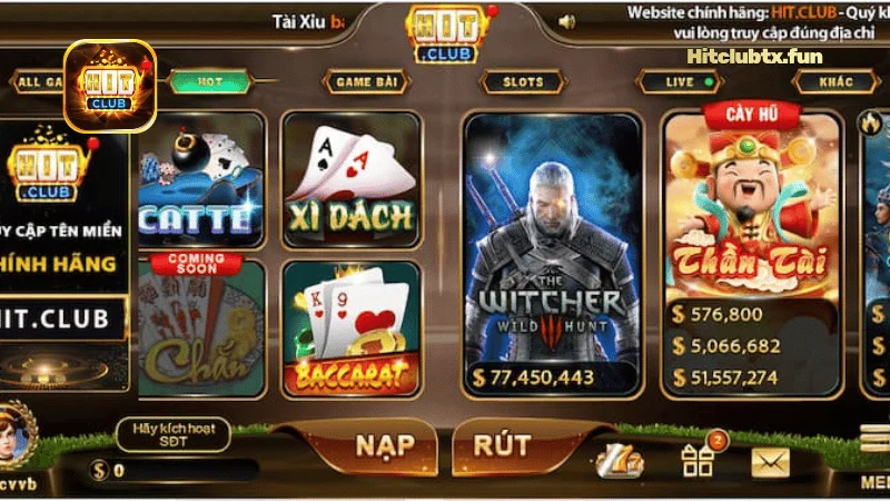 Hướng Dẫn Chi Tiết Rút Tiền Tại Hit Club